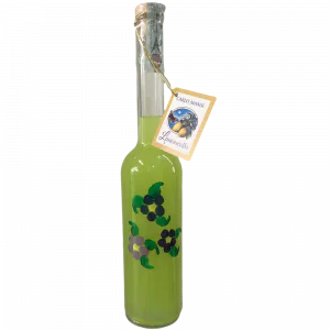 Bottiglia Limoncello decorata a mano cl. 20