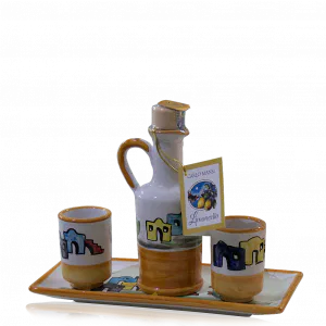 Set servizio ceramica dipinta a mano